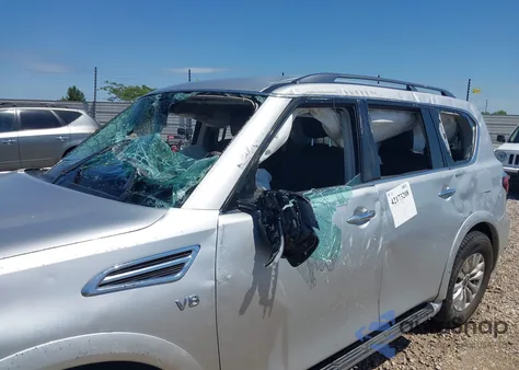 2022 Nissan Armada Sv 2Wd из США, поврежденный, VIN JN8AY2AC2N9162494